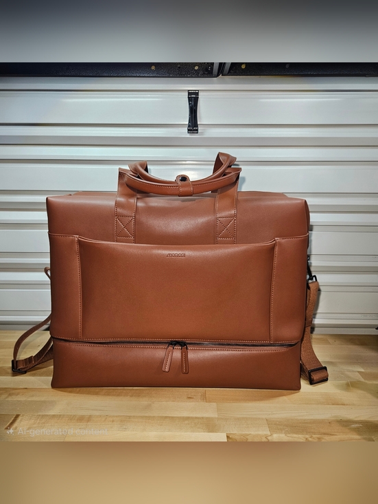 Monos Handbags - Monos Metro Duffel – Premium Travel Bag (Tan)